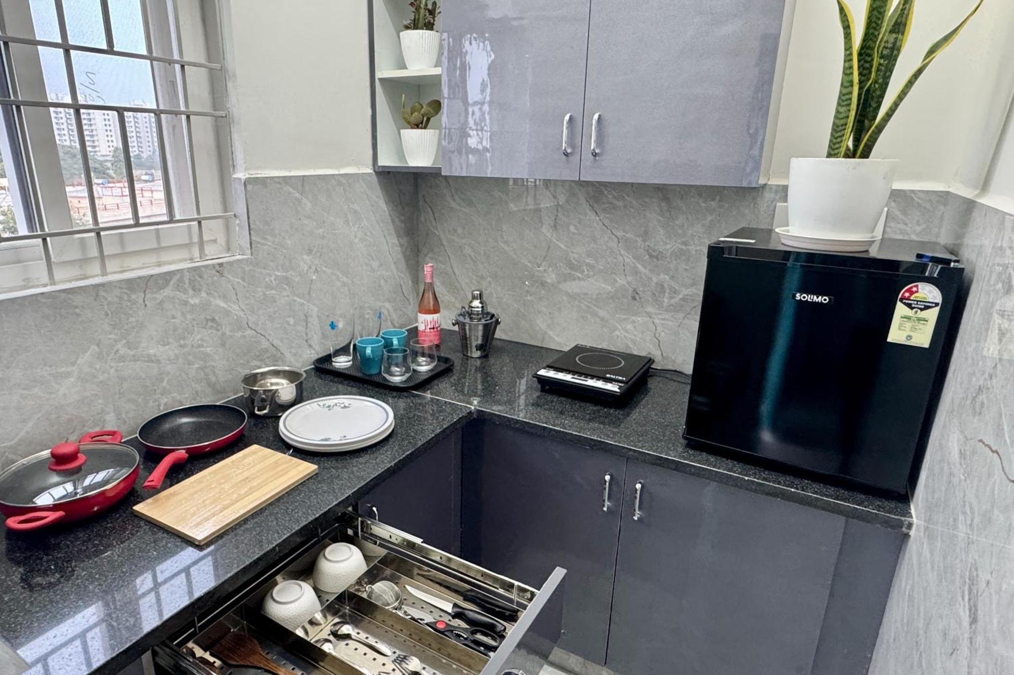 Truelife Whitefield - Premium 1 Bhk Apartments - Prime Location - Easy Access To Main Rd - Metro - Itpl - Fast Wifi - Kitchen - Smart Tv - Power Backup - Park - Garden Views Bangalore Extérieur photo